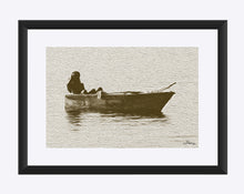 Load image into Gallery viewer, "The Fisherman" Ocho Rios, Jamaica - Matted Fine Art Print