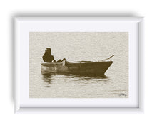Load image into Gallery viewer, "The Fisherman" Ocho Rios, Jamaica - Matted Fine Art Print