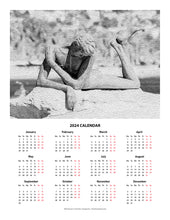 Load image into Gallery viewer, "Self Embrace" 17x22 inch 2024 Fine Art Calendar