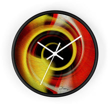Load image into Gallery viewer, "Temporal Vortex 3R" 10" Fine Art Wall Clock