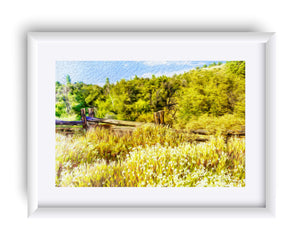 "A Place of Serenity 1" Matted Fine Art Print