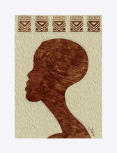 Load image into Gallery viewer, "African Man Profile" Matted Fine Art Print