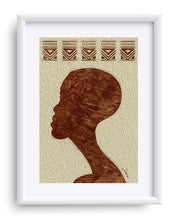 Load image into Gallery viewer, "African Man Profile" Matted Fine Art Print