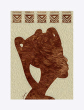 Load image into Gallery viewer, "African Woman Profile" Matted Fine Art Print