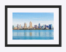 Load image into Gallery viewer, "America's Finest City" Matted Fine Art Print