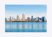 Load image into Gallery viewer, "America's Finest City" Matted Fine Art Print
