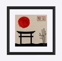 Load image into Gallery viewer, "Asian Reflections 5" Matted Fine Art Print