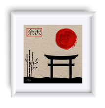 Load image into Gallery viewer, "Asian Reflections 6" Matted Fine Art Print