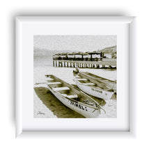 Load image into Gallery viewer, &quot;Boats at the Beach in Acapulco, Mexico&quot; Matted Fine Art Print