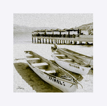Load image into Gallery viewer, &quot;Boats at the Beach in Acapulco, Mexico&quot; Matted Fine Art Print