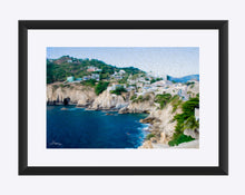 Load image into Gallery viewer, "Cliffs in Acapulco, Mexico 1" Matted Fine Art Print