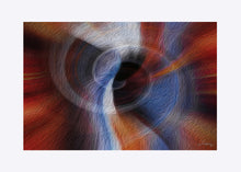 Load image into Gallery viewer, "Color Dissonance 1" Matted Fine Art Print