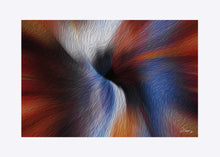 Load image into Gallery viewer, "Color Dissonance 5" Matted Fine Art Print