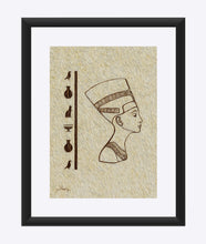 Load image into Gallery viewer, "Egyptian Queen" Matted Fine Art Print