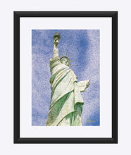 Load image into Gallery viewer, "Lady Liberty" Matted Fine Art Print