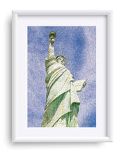 Load image into Gallery viewer, "Lady Liberty" Matted Fine Art Print
