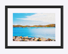 Load image into Gallery viewer, "Sailboat Adventure in San Juan, Puerto Rico" Matted Fine Art Print