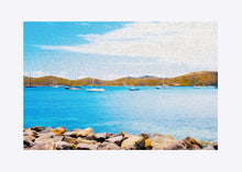 Load image into Gallery viewer, "Sailboat Adventure in San Juan, Puerto Rico" Matted Fine Art Print