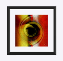 Load image into Gallery viewer, "Temporal Vortex 6" Matted Fine Art Print