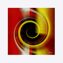 Load image into Gallery viewer, "Temporal Vortex 9" Matted Fine Art Print