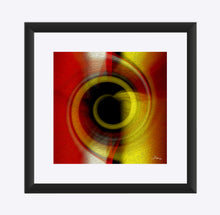 Load image into Gallery viewer, "Temporal Vortex 7" Matted Fine Art Print