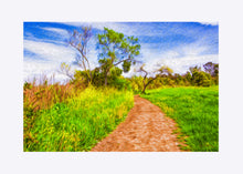 Load image into Gallery viewer, "The Path That Lies Ahead" Matted Fine Art Print