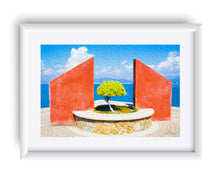 Load image into Gallery viewer, &quot;Tranquil Surroundings in Manzanillo, Colima&quot; Matted Fine Art Print