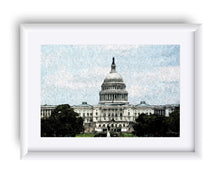 Load image into Gallery viewer, "US Capitol Building" Matted Fine Art Print