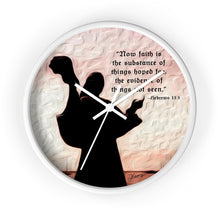Load image into Gallery viewer, "Jesus del Caracol (Jesus and the Seashell) in La Paz, Mexico" 10" Fine Art Wall Clock