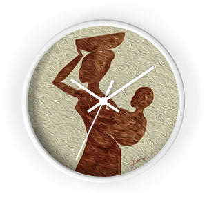 "Maternal Grace" 10" Fine Art Wall Clock