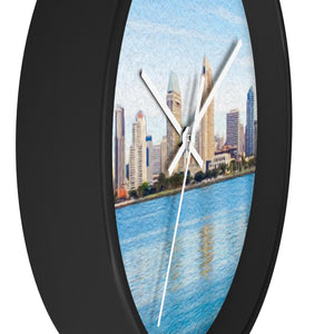 "America's Finest City" 10" Fine Art Wall Clock