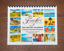 Load image into Gallery viewer, 2022 Fine Art Calendar