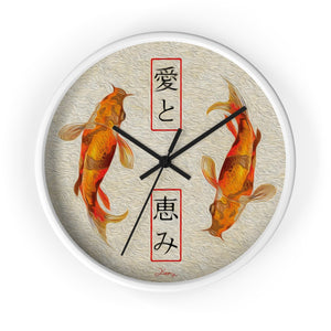 "Asian Reflections 8" 10" Fine Art Wall Clock