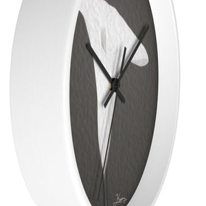 "Emerging Light of the Lily" 10" Fine Art Wall Clock