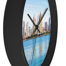 Load image into Gallery viewer, &quot;America&#39;s Finest City&quot; 10&quot; Fine Art Wall Clock