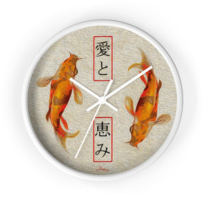 "Asian Reflections 8" 10" Fine Art Wall Clock