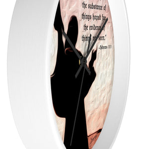 "Jesus del Caracol (Jesus and the Seashell) in La Paz, Mexico" 10" Fine Art Wall Clock