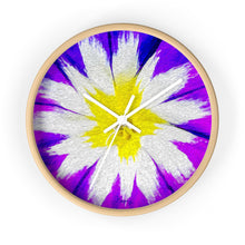 Load image into Gallery viewer, &quot;Flower Burst&quot; 10&quot; Fine Art Wall Clock