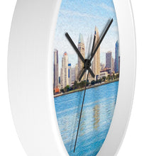 Load image into Gallery viewer, &quot;America&#39;s Finest City&quot; 10&quot; Fine Art Wall Clock