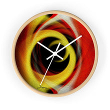 Load image into Gallery viewer, &quot;Temporal Vortex 5&quot; 10&quot; Fine Art Wall Clock