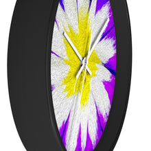 Load image into Gallery viewer, &quot;Flower Burst&quot; 10&quot; Fine Art Wall Clock