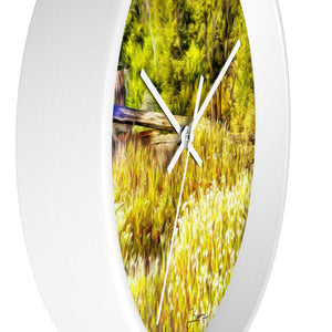 "A Place of Serenity 1" 10" Fine Art Wall Clock