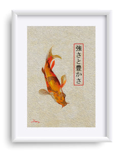 "Asian Reflections 7" Matted Fine Art Print