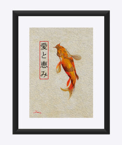 "Asian Reflections 8" Matted Fine Art Print