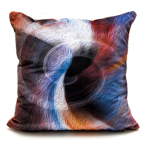 "Color Dissonance 1" Velveteen Fine Art Pillow Case Success