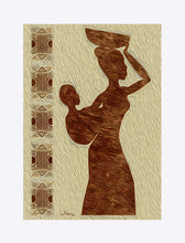 Load image into Gallery viewer, &quot;African Maternal Grace 2&quot; Matted Fine Art Print