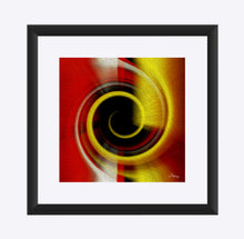 Load image into Gallery viewer, &quot;Temporal Vortex 9&quot; Matted Fine Art Print