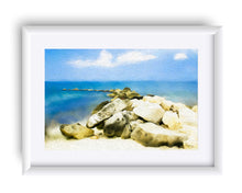 Load image into Gallery viewer, &quot;The Jetty at Seven Mile Beach in Grand Cayman&quot; Matted Fine Art Print