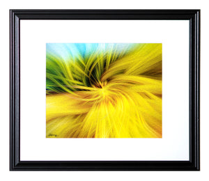 "Whimsical Twirl" Framed Gallery Expression