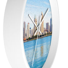 Load image into Gallery viewer, &quot;America&#39;s Finest City&quot; 10&quot; Fine Art Wall Clock